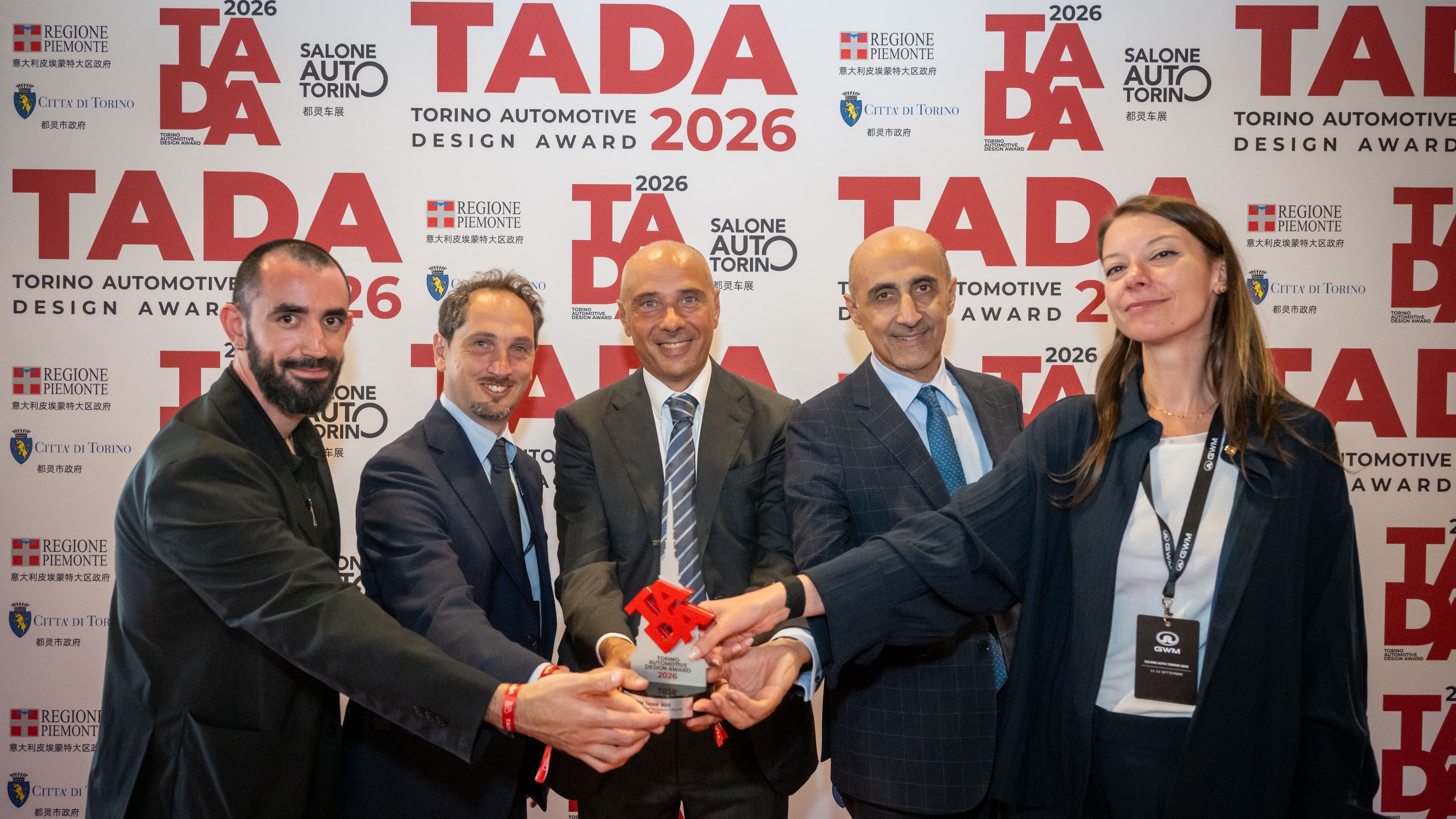 GWM Wins Two Major Honors at Torino Automotive Design Award 2026