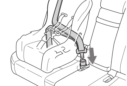 哈弗f7x汽車怎麼使用安全帶安裝兒童座椅